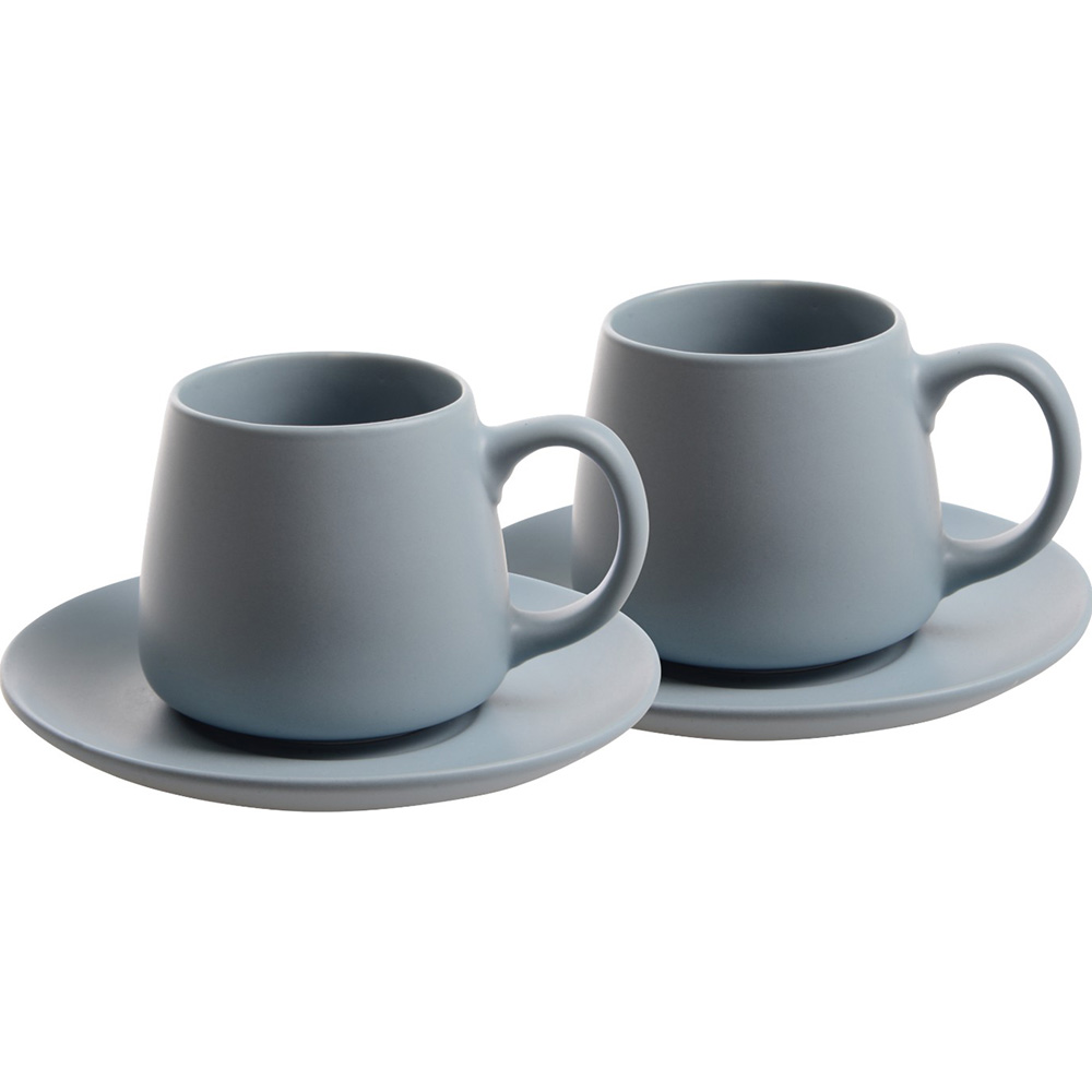 Набір чашок із блюдцем, 4 предмети, Limited Edition Coffee RX-N24704
