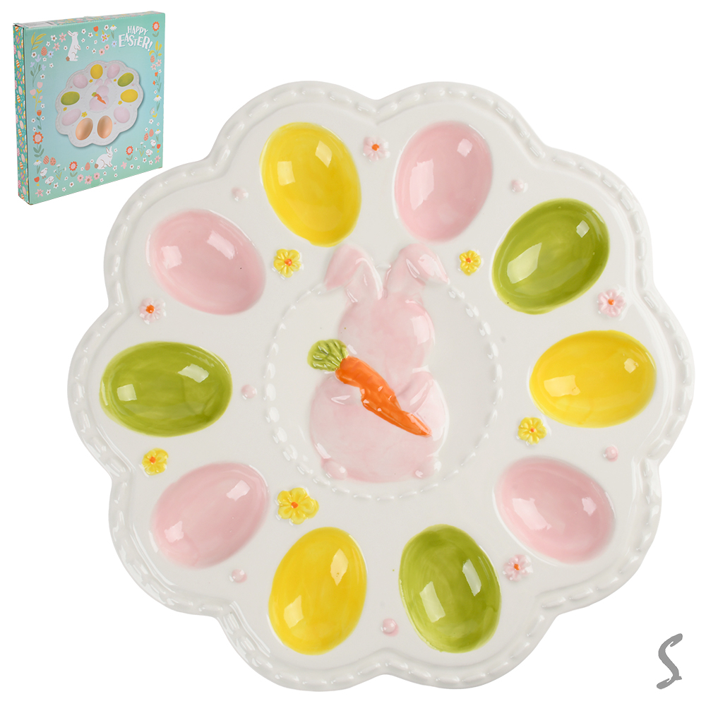 Тарілка для яєць Blooming Egg 28*2,5 см R40706-1