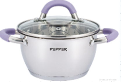 Каструля 5,5 л Pepper Purple Iris PR-1107-24