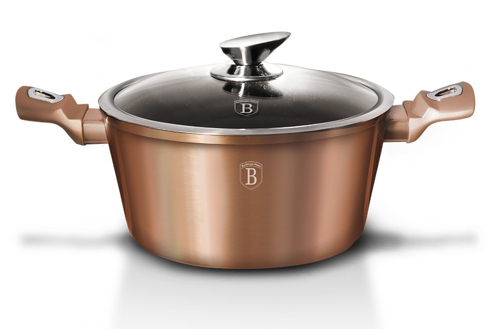 Каструля Berlinger Haus Rosegold Collection 6100 мл BH-1516N