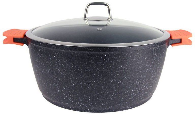 Каструля з мармуровим покриттям 28 см Bohmann BH 7350-28 MRB