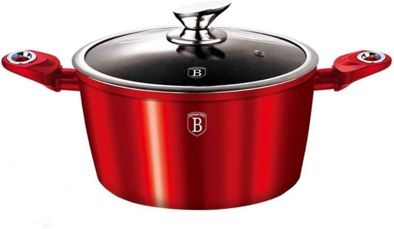 Каструля з кришкою 8 л Berlinger Haus Burgundy Metallic Line BH-6192