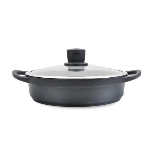 Каструля-сотейник з кришкою Ø 28 см/3,8 л Maestro MR-4328-S