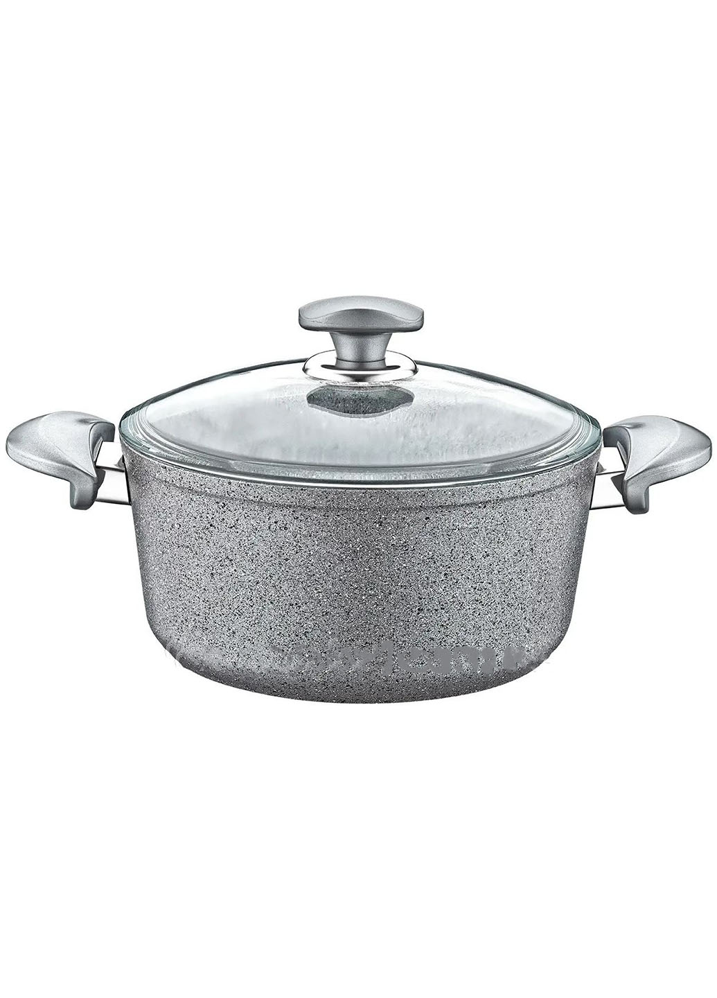 Каструля 6,9 л (28 х 13 см) з а/п покриттям O.M.S. Collection OMS 3110.01.02-28-6,9л-Grey