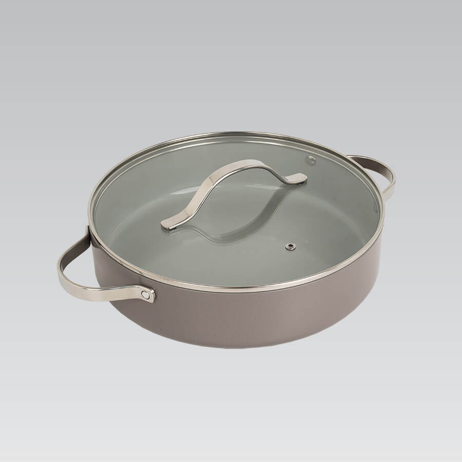 Каструля з кришкою Ø28 см/3,9 л Maestro MR-4009-28S