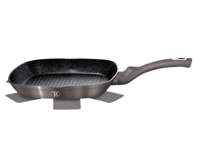 Пательня-гриль Berlinger Haus Carbon Metallic Line 28 см BH-1249N