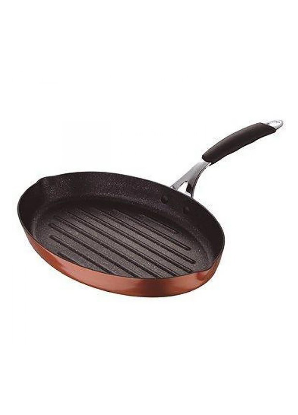 Пательня-гриль 32х21.8x5.4 см Bergner COPPER BGIC-1103