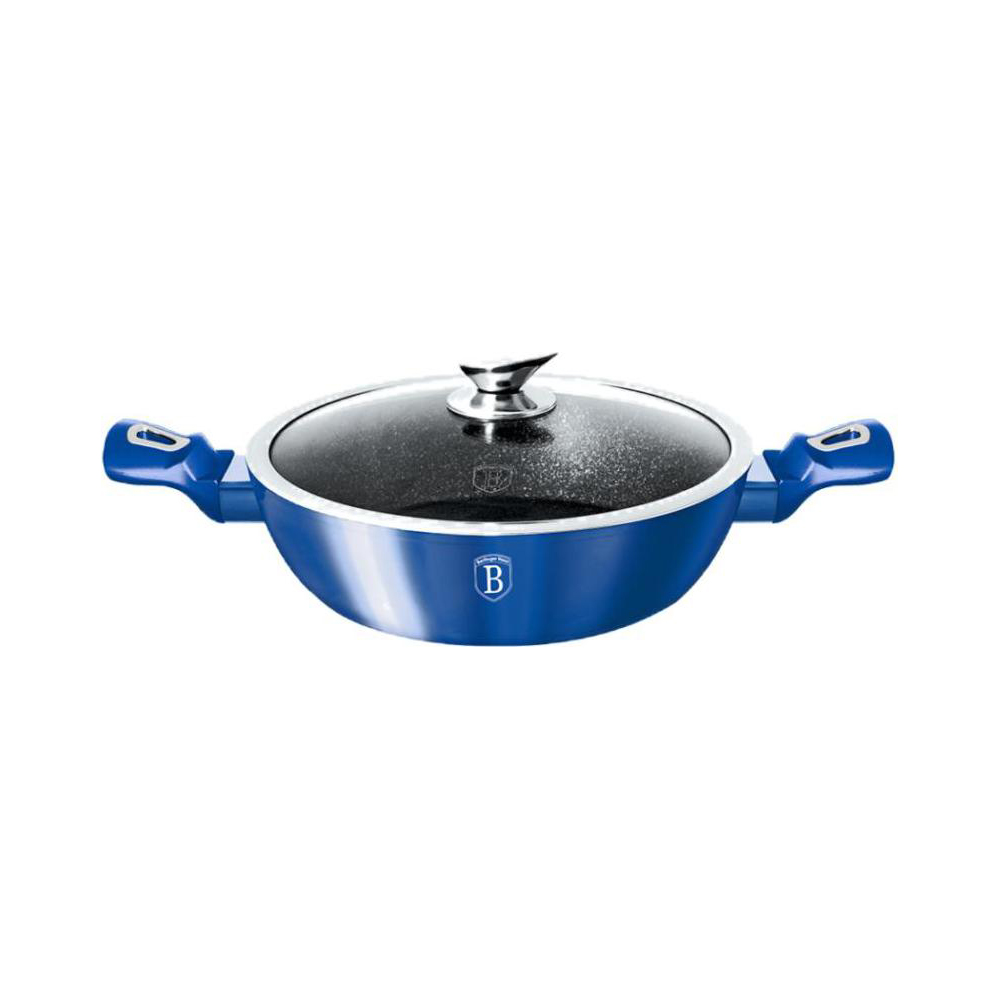 Сотейник з кришкою Berlinger Haus Blue Metallic Line 28см BH-1653N