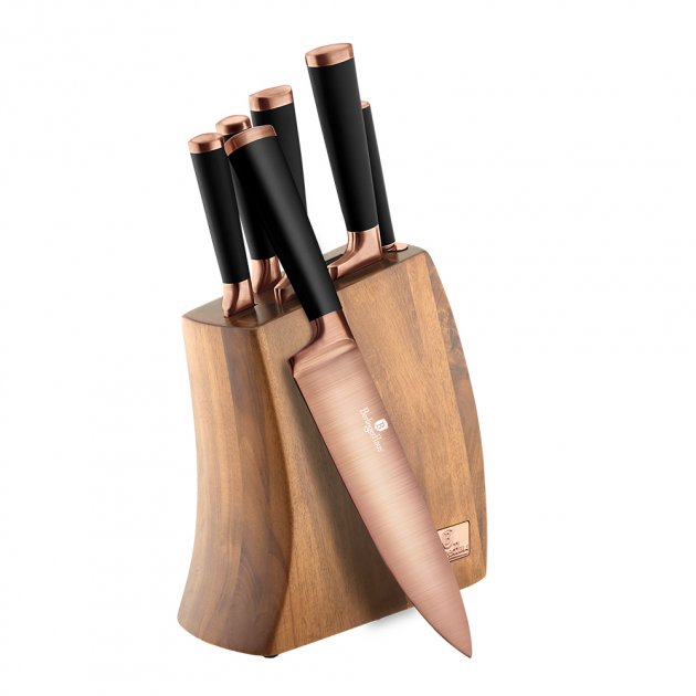 Набір ножів 7 пр Berlinger Haus Metallic Line Rose Gold Edition BH-2479