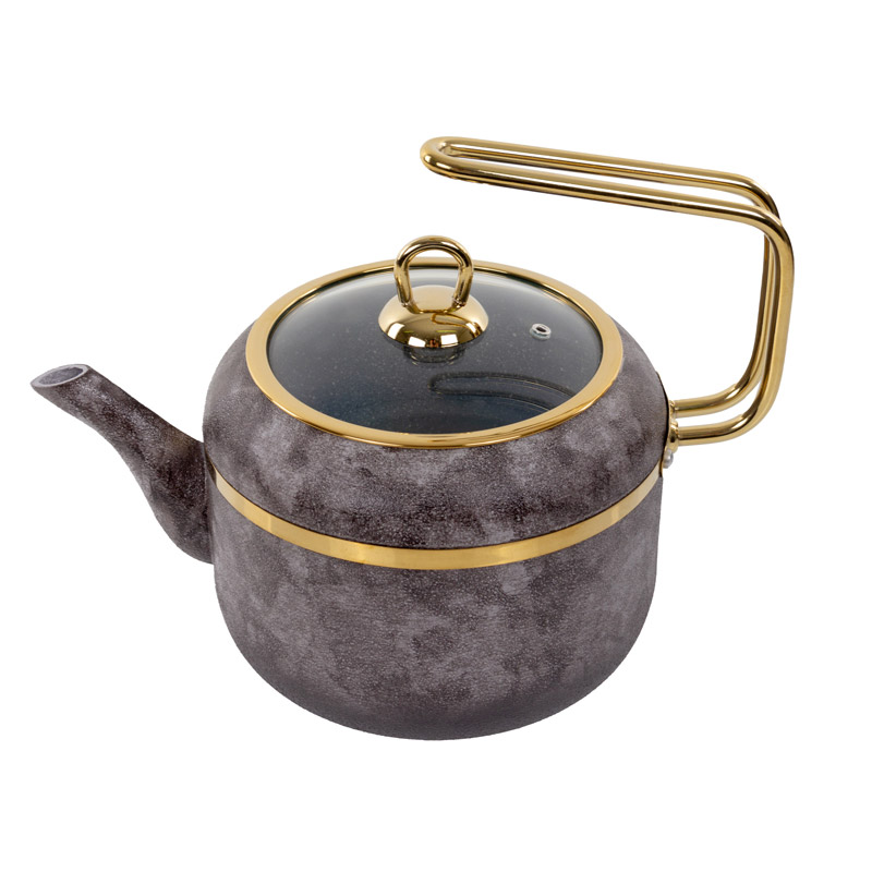 Чайник Brioni Royal Stone Sandstone Gold 2.5 л 764-044