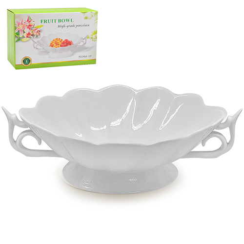 Фруктовница порцеляновий 35,5 см Stenson MC3241-14