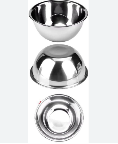 Глибока тарілка-миска з нержавіючої сталі 28x11,5 см Edenberg EB-18119