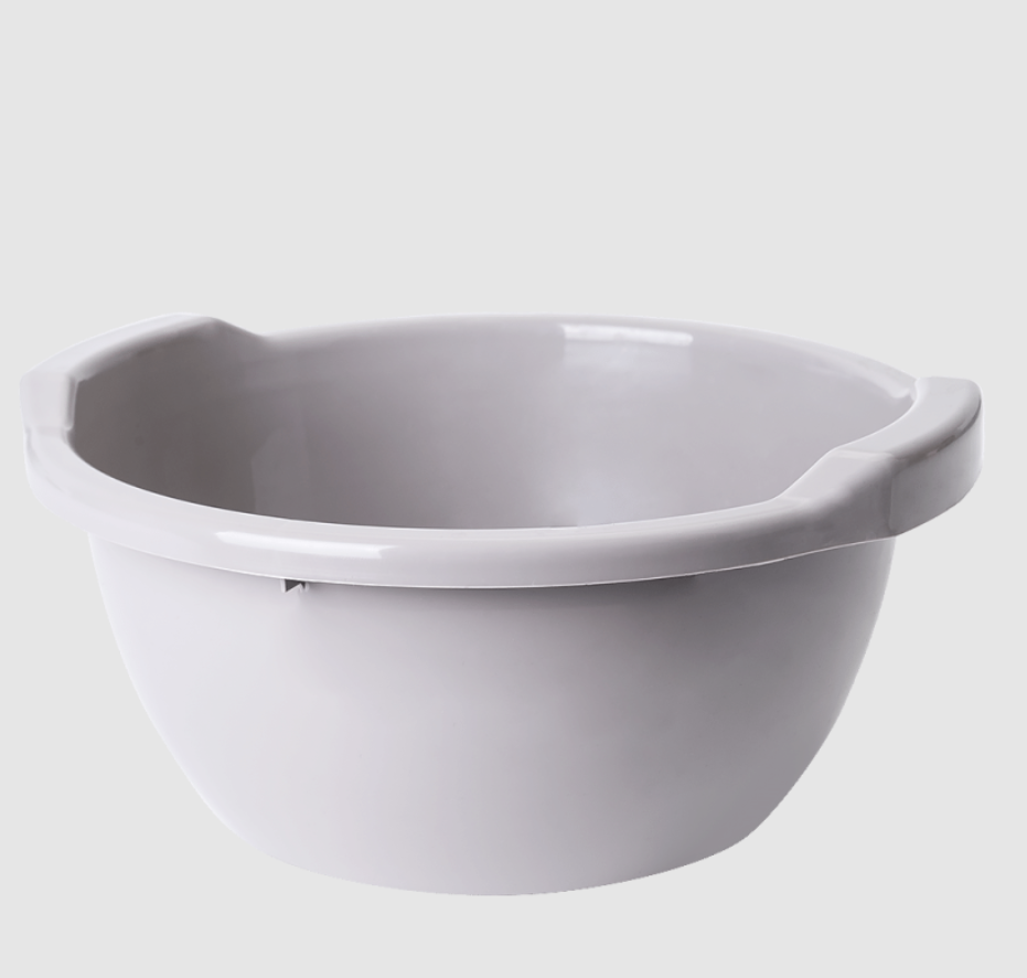 Таз пластиковий круглий 8 л Алеана 121053-какао
