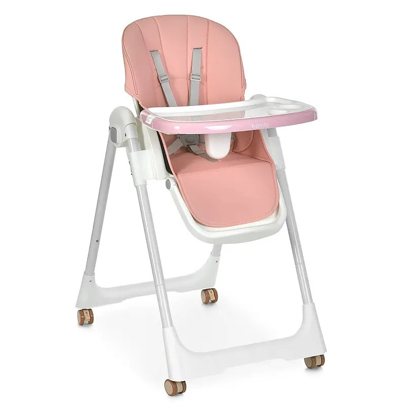 Стілець для годування M 5673 Pink, до 30 кг, рожевий