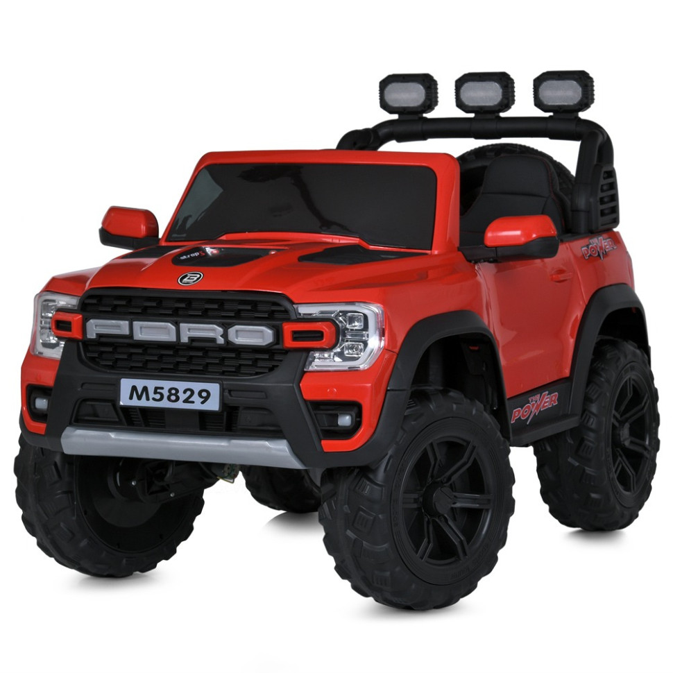 Дитячий електромобіль Джип M 5829EBLR-3 до 35 кг