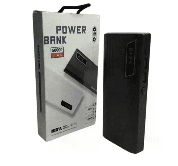 Мобільна зарядка Power Bank UN-3104 50000mAh із швидкою зарядкою та ліхтариком