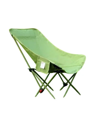 Складний туристичний стілець MA560green 45×93×58 см зелений до 200 кг