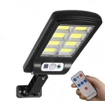 Вуличний настінний світильник Bailong Solar BL-T06-6COB на сонячній батареї з датчиком руху