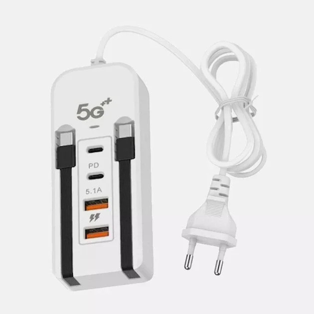 Мережевий зарядний пристрій 26X-200 66W на 2 USB