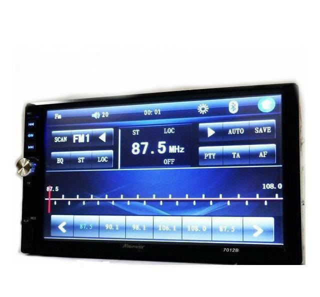 Автомагнітола 2Din MP5 7018 ∙ Мультимедійна магнітола в авто з USB, Bluetooth, Aux, Fm
