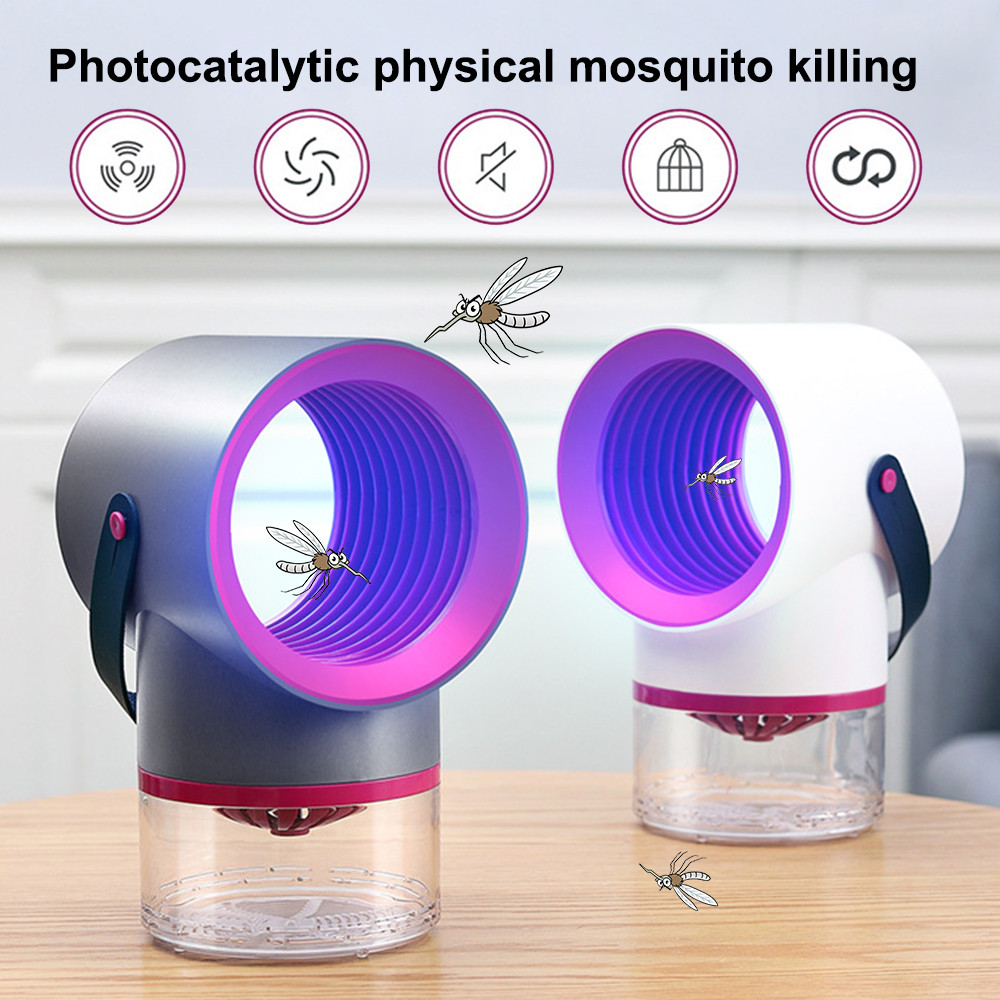 Світлодіодна лампа-вбивця комарів Mosquito Killer | Пастка для комах