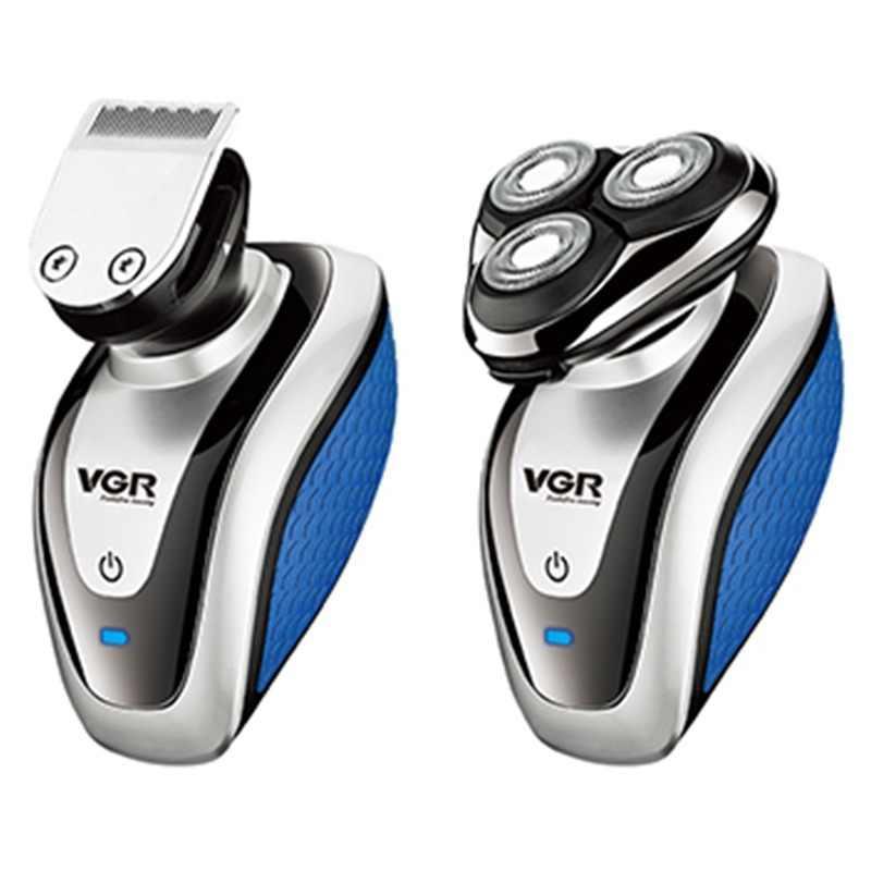 Мужская электробритва VGR V-300 USB | аккумуляторная машинка для бритья и стрижки