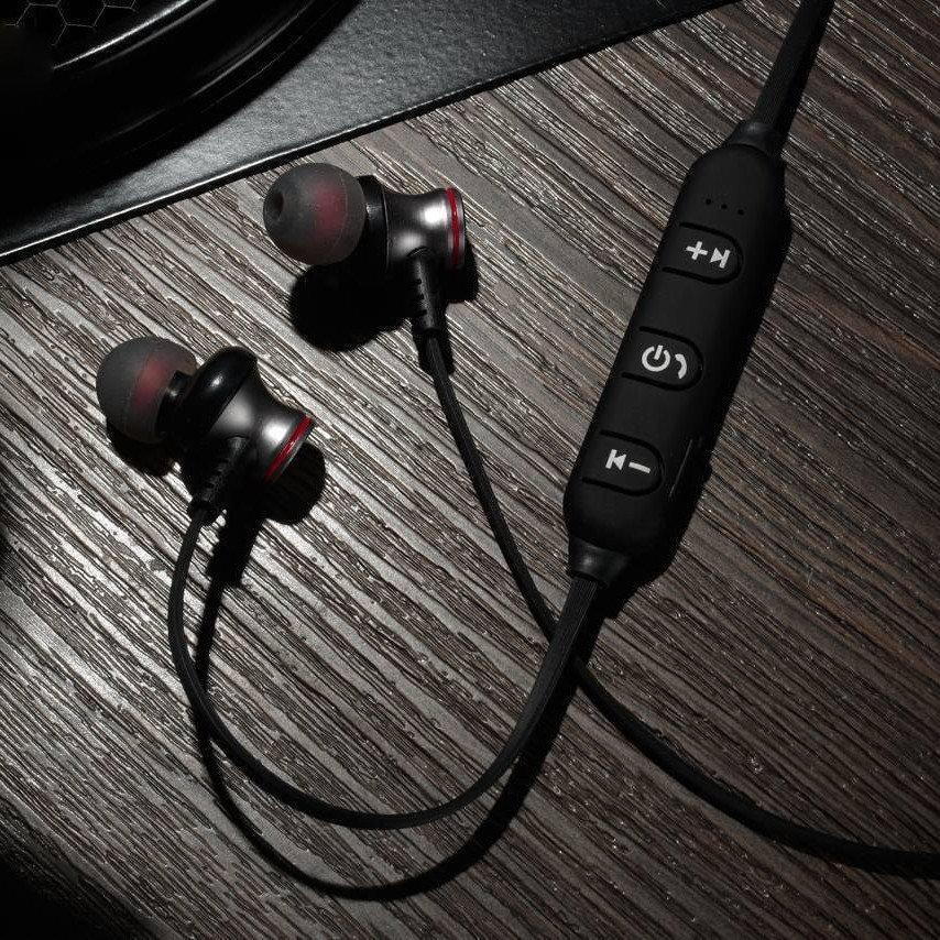 Беспроводные Bluetooth наушники XO BS5 / Bluetooth гарнитура для занятия спортом CG08 PR3
