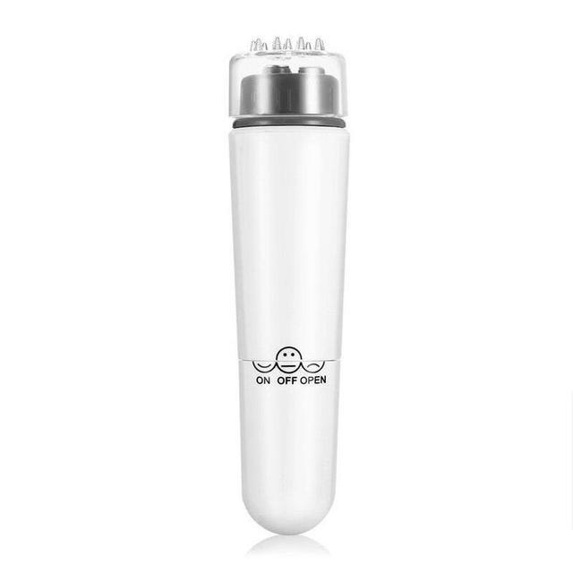 Мини массажёр для лица с 4 насадками Mini Massager PR3