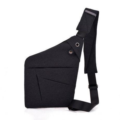 Мужская сумка Cross Body / Сумка Мессенджер Fino(черный) PR4