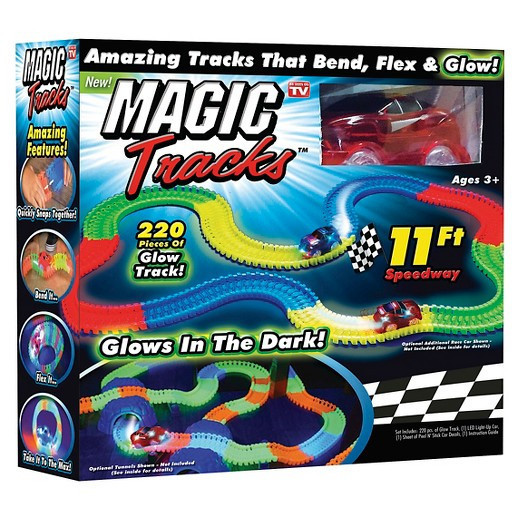 Дитяча автомобільна гоночна траса Magic Tracks, 220 деталей ∙ Конструктор - автотрек Гнучка іграшкова дорога
