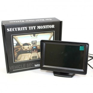 Монітор автомобільний TFT LCD 4,3 на дві камери заднього виду · Автомобільний РК-дисплей