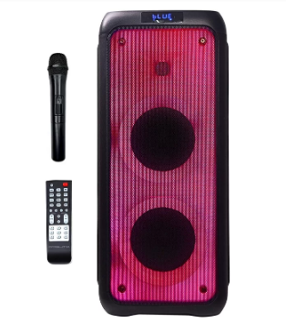 Бездротова акустична система Goldteller GT-5040 • Аудіосистема колонка з мікрофоном • MP3 • USB • FM радіо • Bluetooth