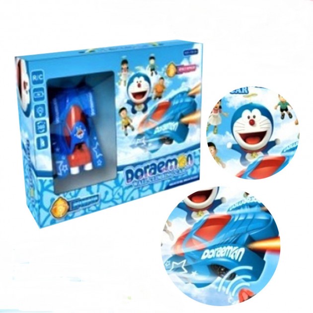 Антигравітаційна машинка на радіокеруванні Doraemon 3499 • Радіокерована дитяча супер-машинка літає по стінах • Пульт ДК
