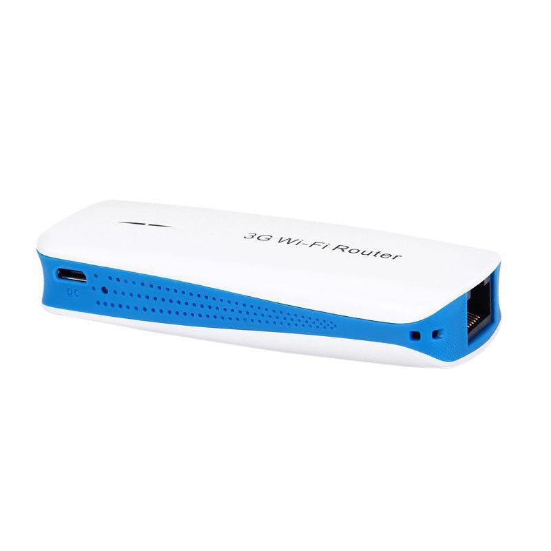 Wi-Fi Роутер мобильный с поддержкой USB модема, Power Bank и выходом под сетевой кабель RG45 1800mAh