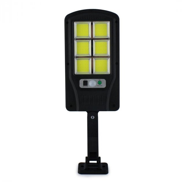 Вуличний ліхтар із сонячною панеллю LED Solar Street Light BL BK 120-6COB