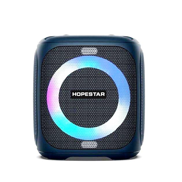 Портативная беспроводная Bluetooth колонка Hopestar Party 100 50Вт Black с влагозащитой IPX7 беспроводным микрофоном и функцией