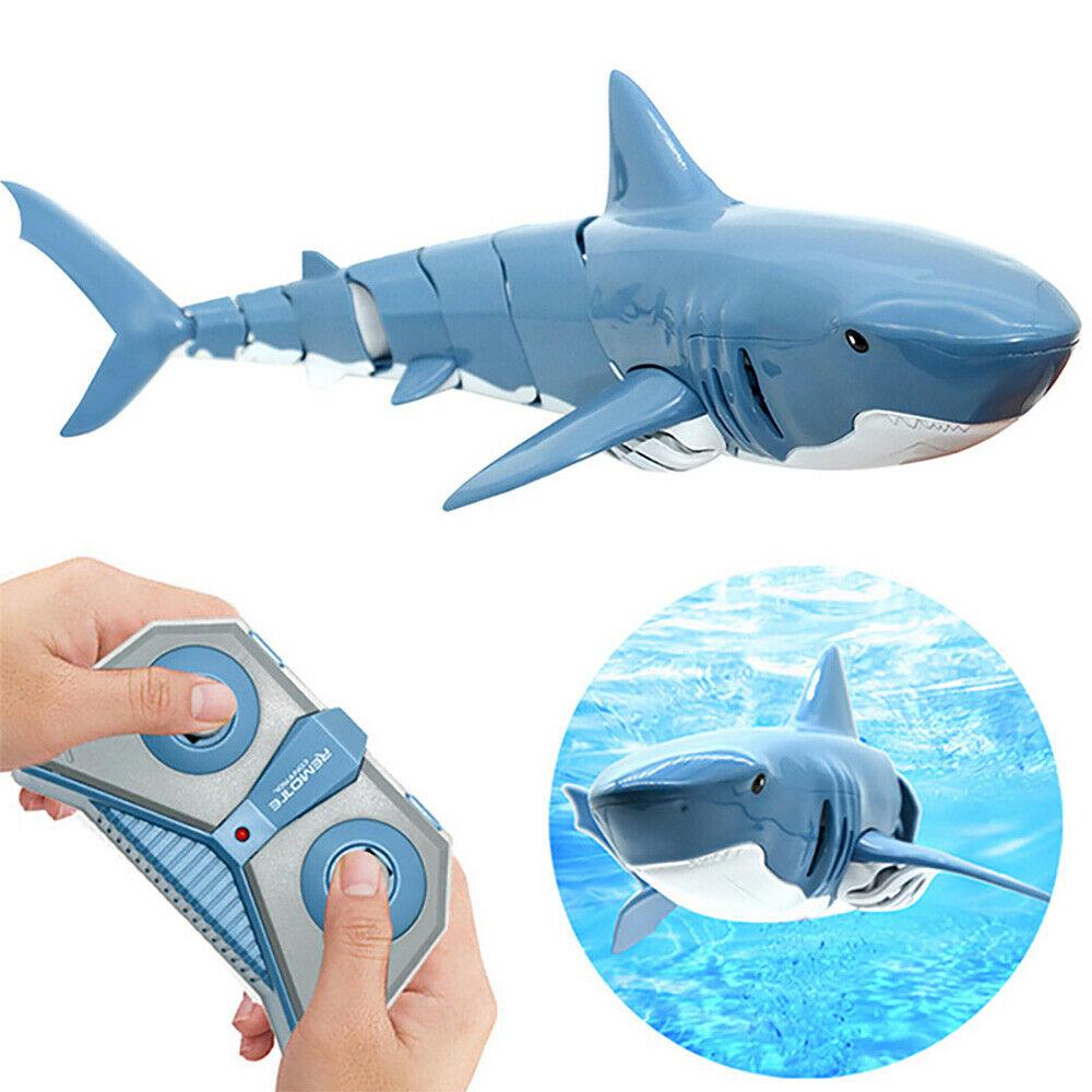 Радіокерована інтерактивна іграшка Акула Shark ∙ Вбудований акумулятор ∙ Поворот на 360 градусів ∙ Пульт радіокерування