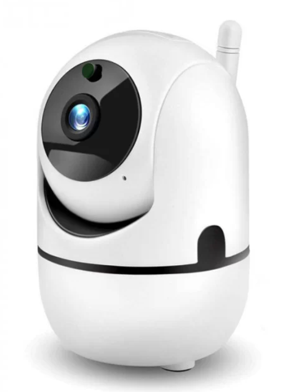 Камера відеоспостереження QC011 IP CAMERA Wifi Бездротова поворотна відеокамера з інфрачервоним підсвічуванням, нічною зйомкою та
