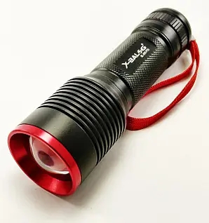 Тактичний ручний акумуляторний ліхтар Police Zoom X-Balog BL-868