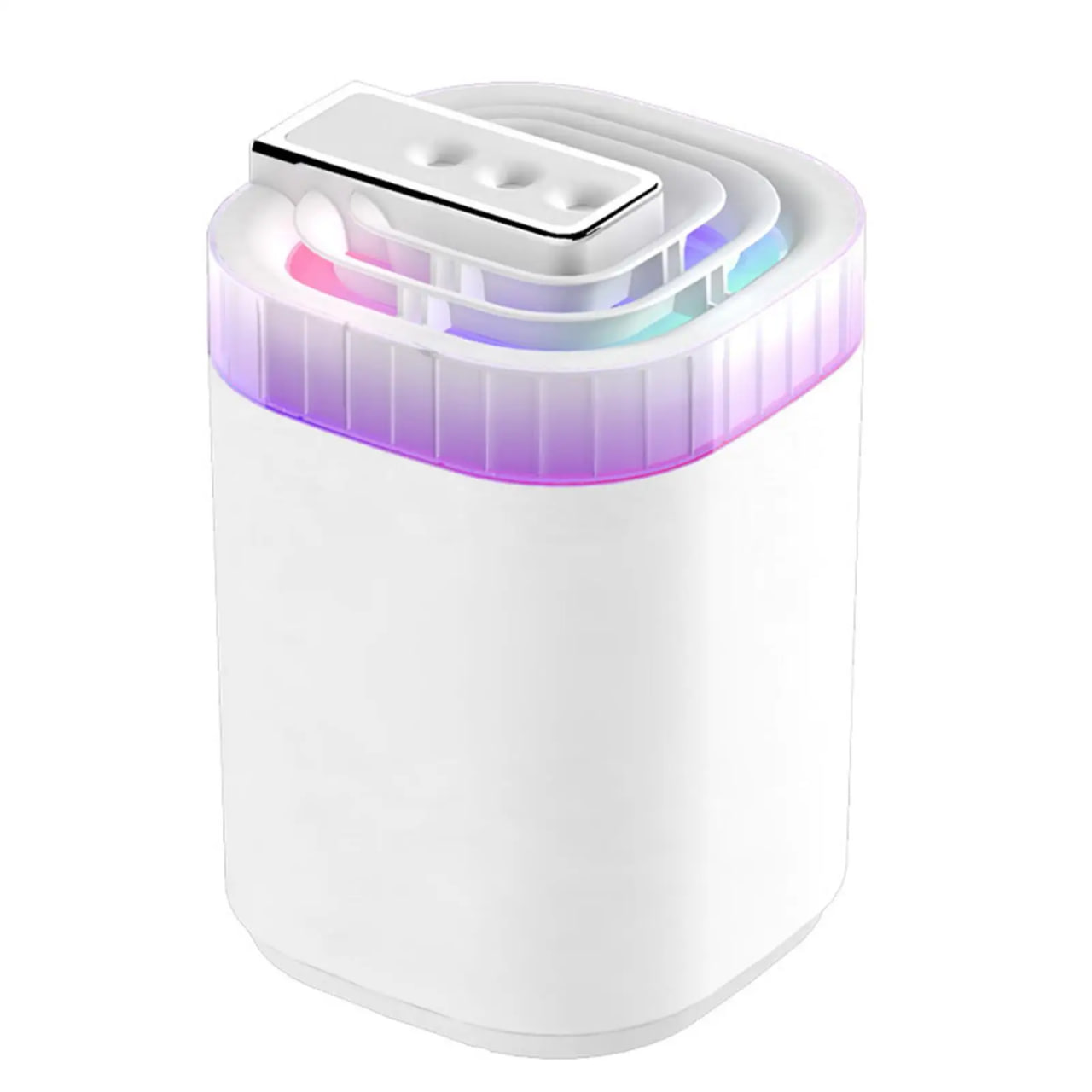 Зволожувач повітря Humidifier 3 л • Сучасний зволожувач з трьома соплами та регулюванням об'єму туману