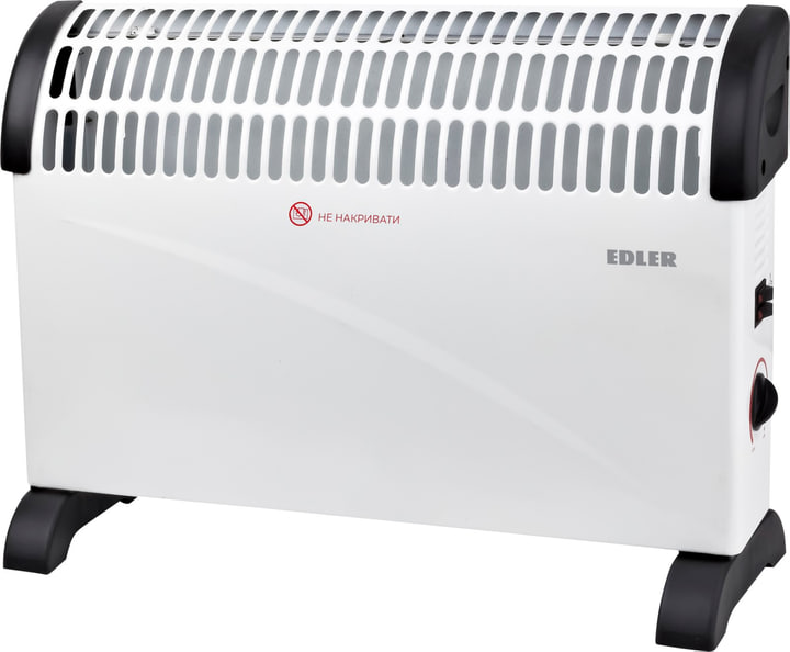 Електричний конвектор EDLER EDHT-7750 для дому та офісу • Електричний пвдлоговий обігрівач EDHT-7750
