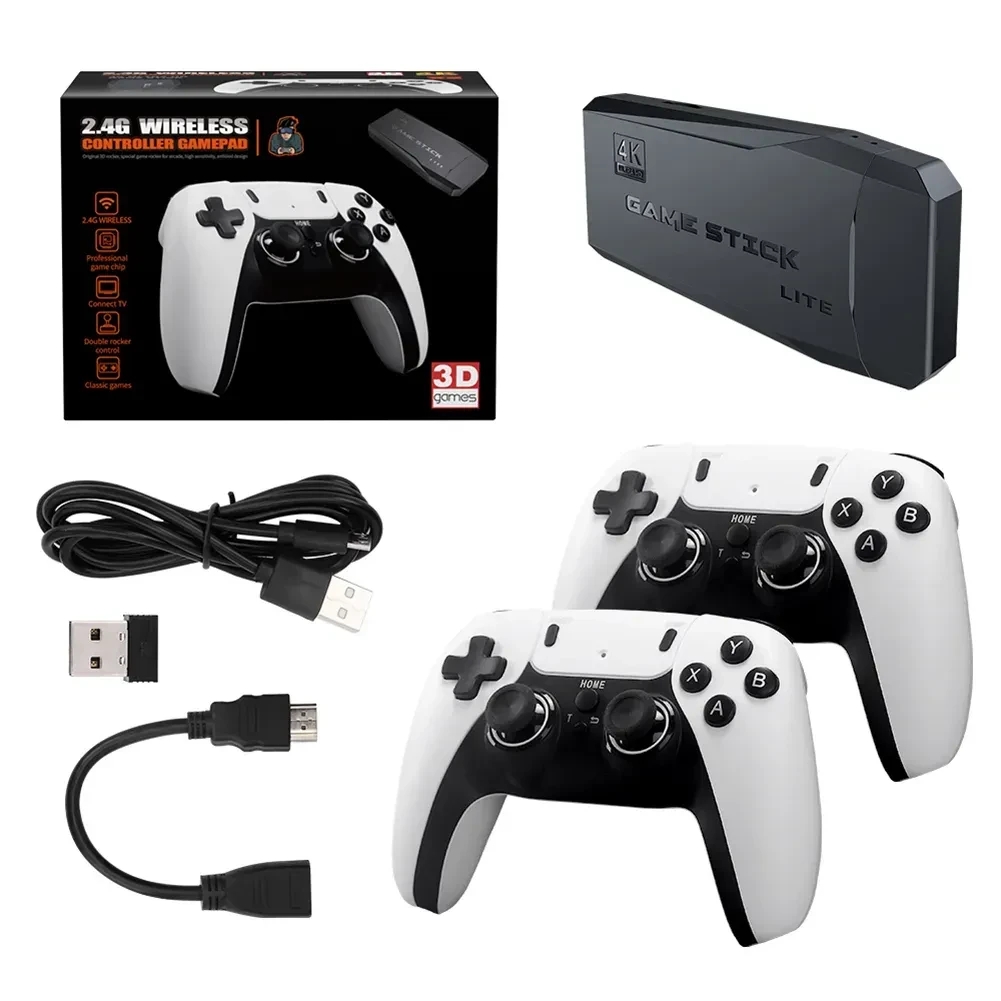 Ігрова приставка + 2 джойстики 2.4G WIRELESS CONTROR GAMEPAD 4K M8PRO