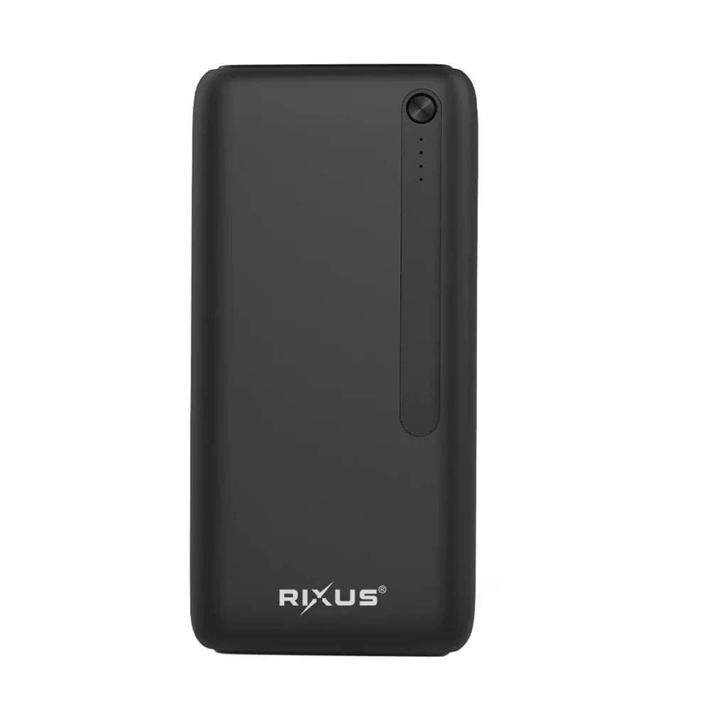 Універсальний портативний RIXUS 30000 mAh акумулятор для подорожей ∙ Повербанк RIXUS 30000 mAh для смартфонів