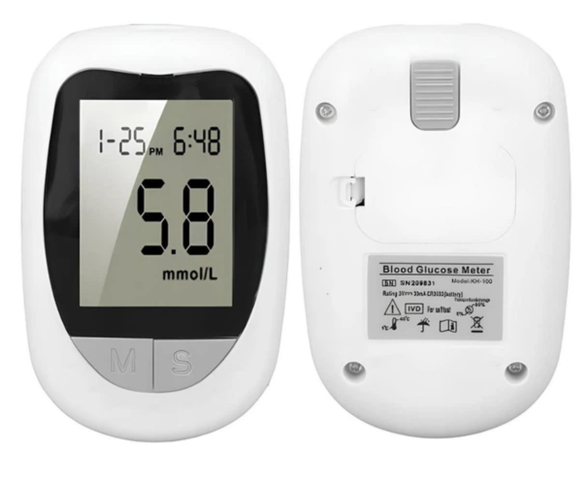 Глюкометр Blood Glucose Meter Model2 вимірювання цукру в крові з тест-смужками та ланцетами