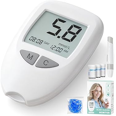 Глюкометр Blood Glucose Meter Model3 JHBGM001A з тест-смужками та ланцетами