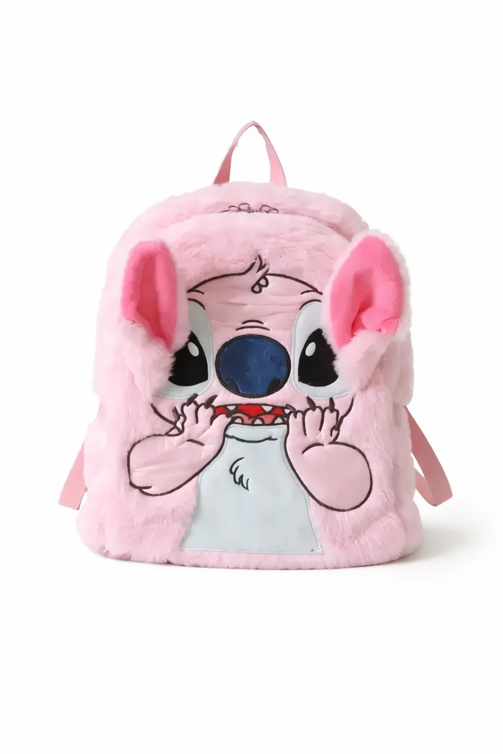 Дитячий м'який рюкзак Стіч Lilo Stitch з вушками