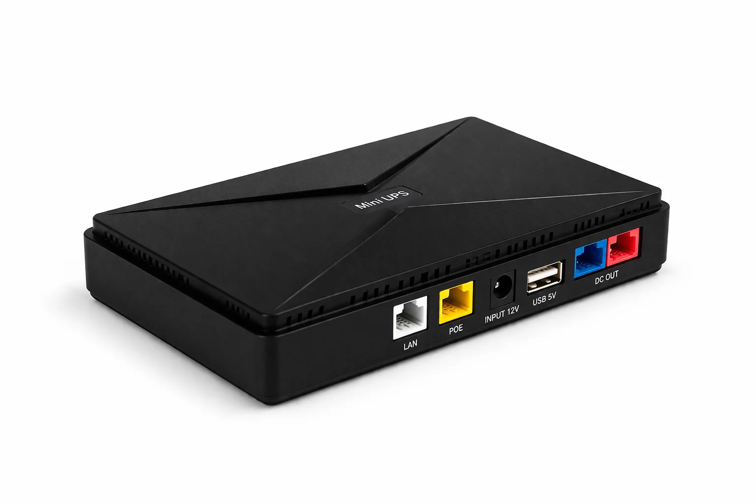 Джерело безперебійного живлення Mini DC UPS для роутера та ONU • Міні ДБЖ 12V з USB і DC виходами для Wi-Fi, модема та камер
