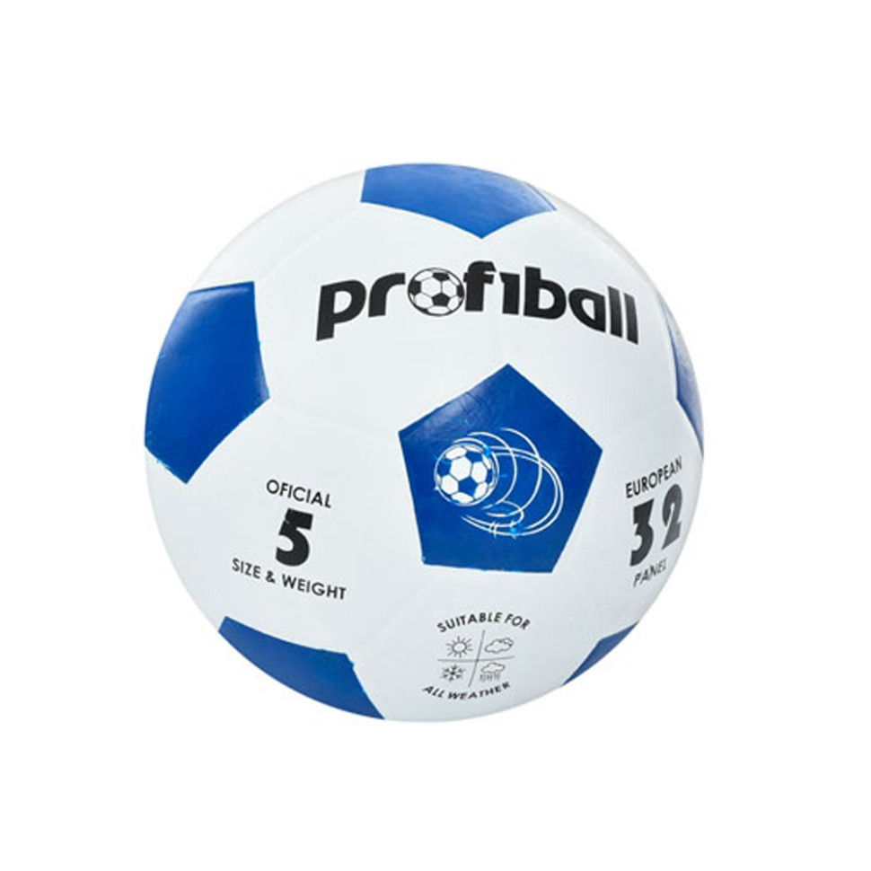 Футбольний м'яч "Profiball" VA 0014-1(Blue), розмір № 5 гума